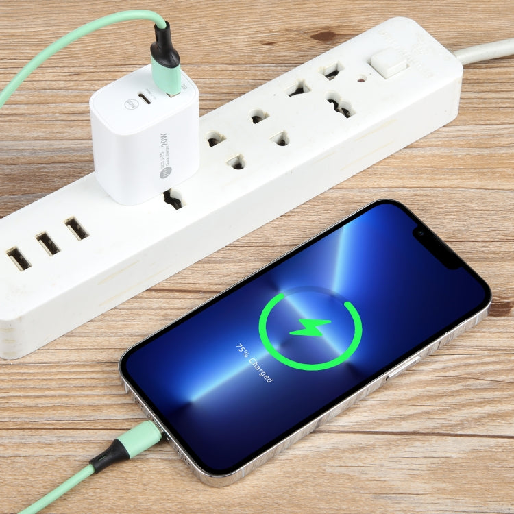 PD 20W USB-C/Type-C+QC 3.0 USB Interface Fast Charge Charger, Specification: US Plug(White) by buy2fix