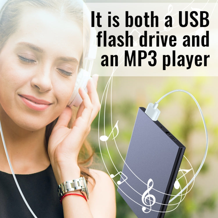 JNN K1 Square HD Noise Canceling Recorder, Capacity:16GB(Black) by JNN