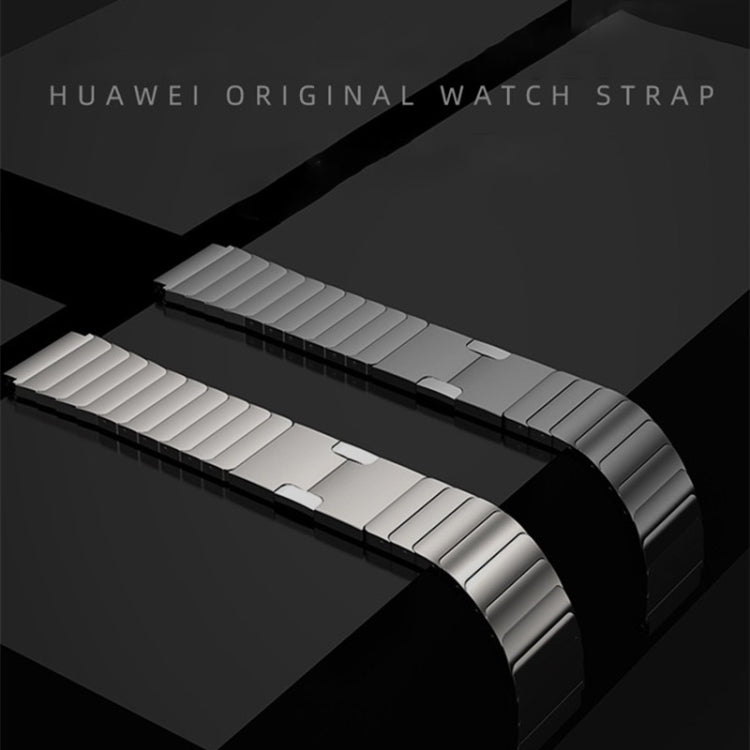 For Huawei Watch 3 / GT 3 Pro / GT 2 Universal Quick Release Stainless Steel Metal Watch Band(Black) by buy2fix