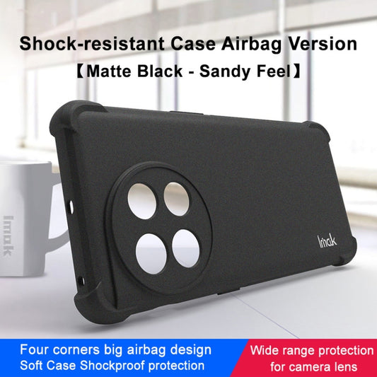 For OnePlus 11 5G imak Shockproof Airbag TPU Phone Case(Matte Black) by imak