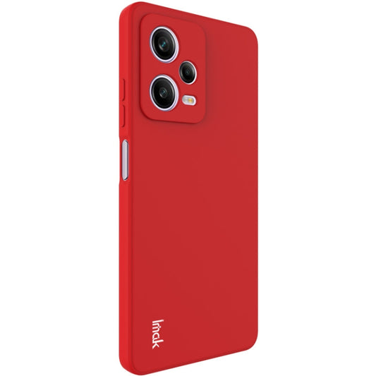For Xiaomi Redmi Note 12 Pro 5G China / India IMAK UC-4 Series Straight Edge TPU Soft Phone Case(Red) by imak