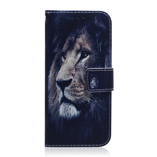 For Xiaomi Redmi Note 12 Pro+ Coloured Drawing Flip Leather Phone Case(Lion) by buy2fix
