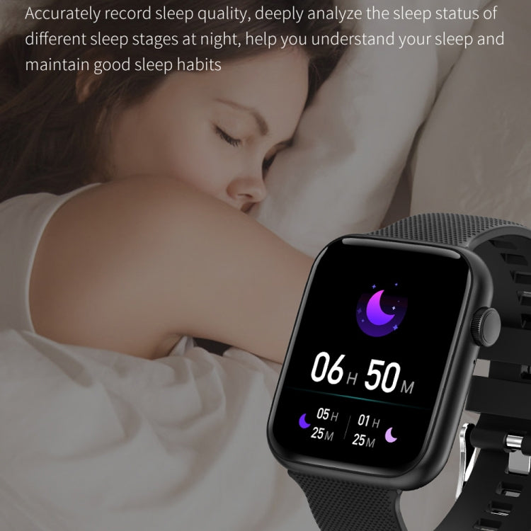 HT15 1.85 inch Silicone Band IP67 Waterproof Smart Watch, Support Bluetooth Calling / Sleep Monitoring(Gold) by buy2fix