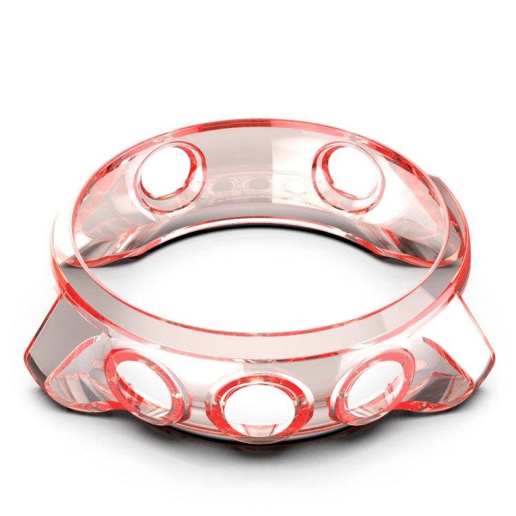 For Garmin Forerunner 245 TPU Translucent Watch Case(Orange) by buy2fix