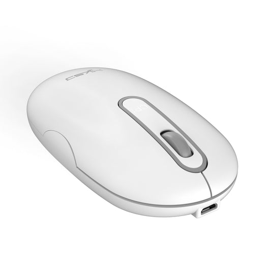 HXSJ T15 2.4GHz 4 Keys Wireless Mute Mouse(White) by HXSJ