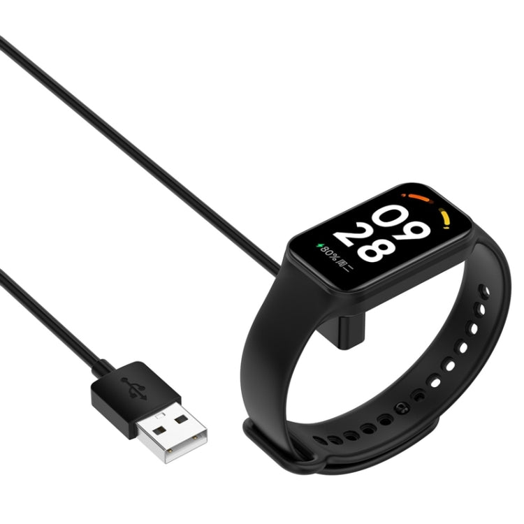 For Redmi Band 2 Watch Magnetic Suction Charger USB Charging Cable, Length: 1m(Black) by buy2fix