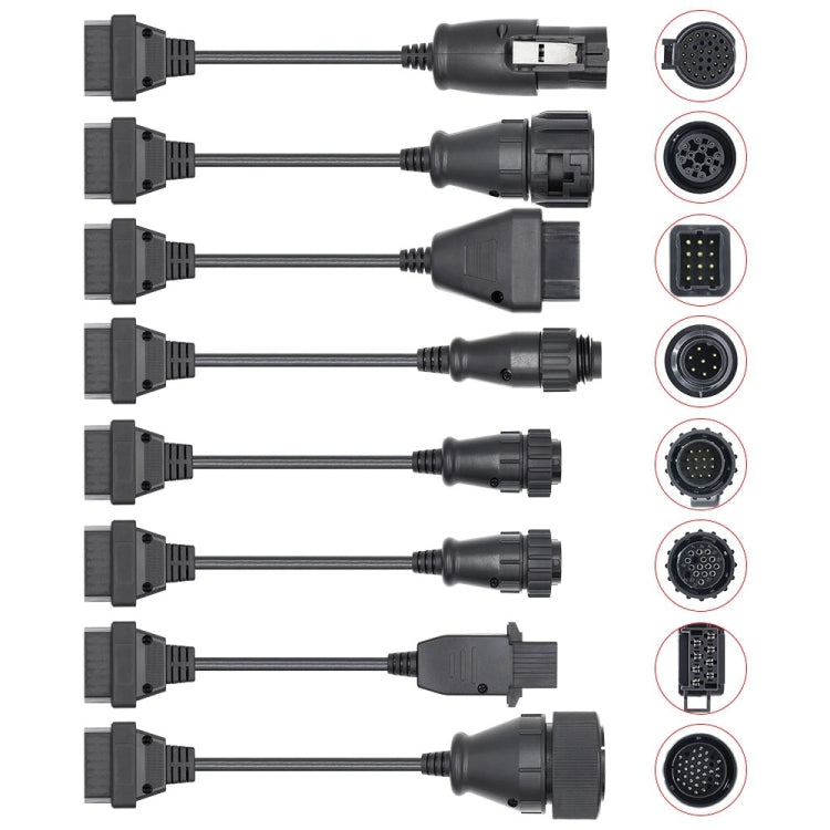 8 in 1 Truck TCS Auto Tool OBD2 Diagnostic Conversion Cable by buy2fix