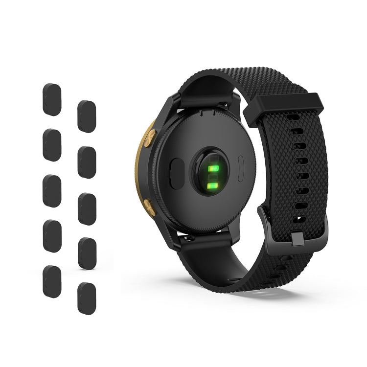 For Garmin Forerunner 265 / 265S / 965 10pcs Watch Charging Port Universal Dust Plug by buy2fix