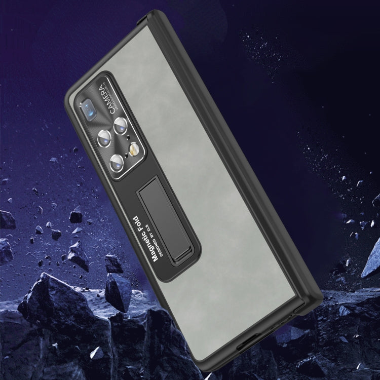 For Huawei Mate X2 5G Napa Texture All-inclusive Phone Case(Black) by buy2fix