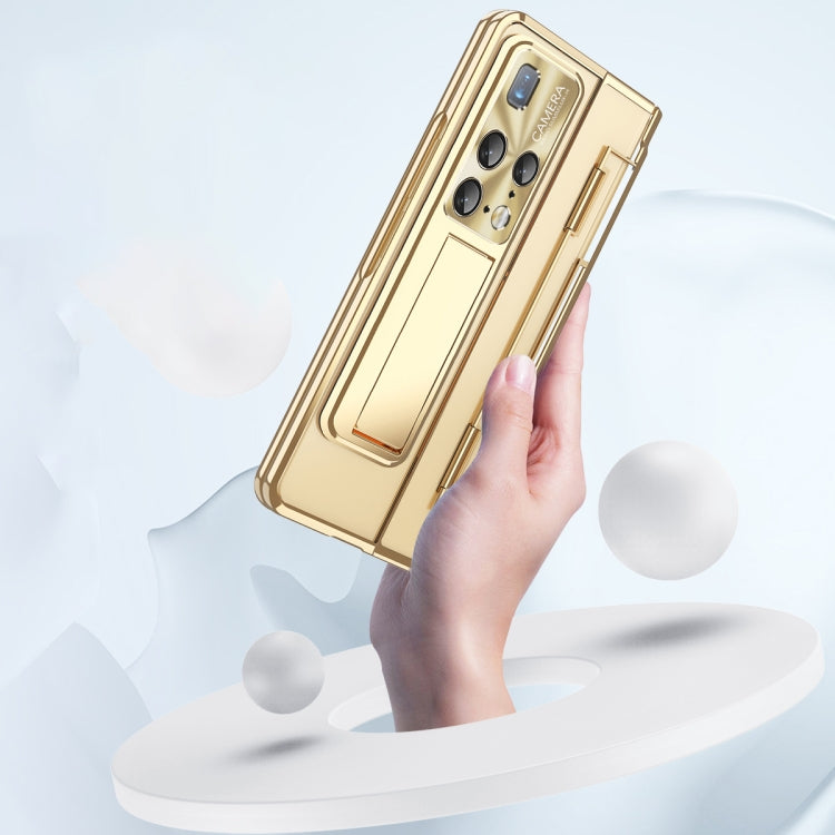 For Huawei Mate X2 Phantom Series Integrated Folding Phone Case with Stylus(Champagne Gold) by buy2fix