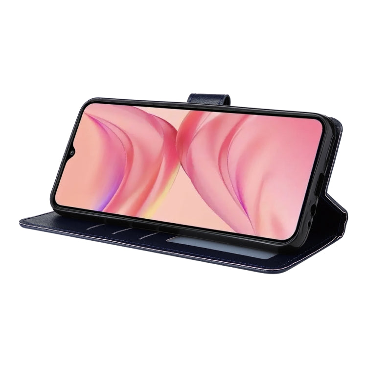 For Infinix Hot 10 Lite 3 Card Slots Multifunctional Leather Phone Case(Navy Blue) by buy2fix