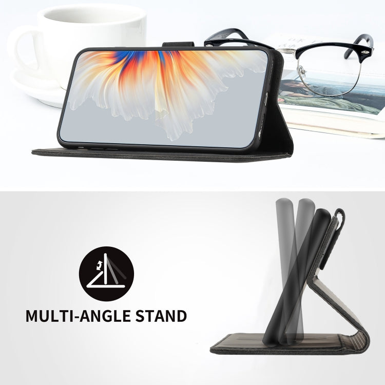 For Xiaomi Redmi 9A/9AT/9i Heart Pattern Skin Feel Leather Phone Case(Black) by buy2fix