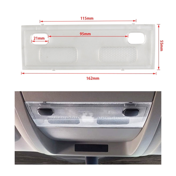 A7670 For Chevrolet Silverado 2007-2014 Car Interior Dome Light Clear Cover 15911049 by buy2fix