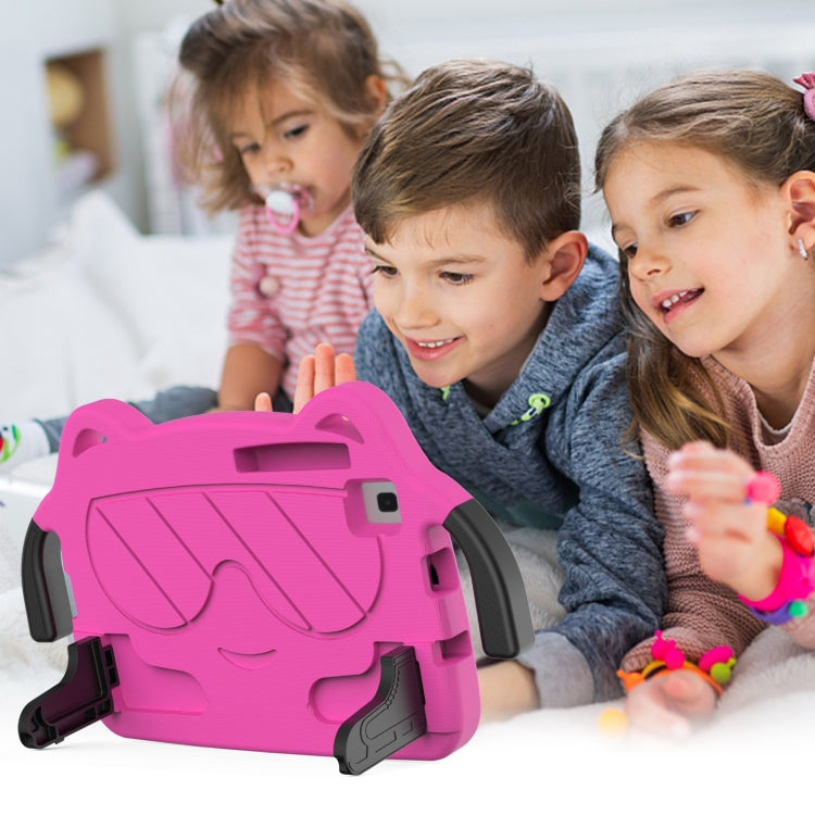 For Samsung Galaxy Tab A7 Lite 8.7 T220 / T225 Ice Baby EVA Shockproof Hard PC Tablet Case(Rose Red) by buy2fix