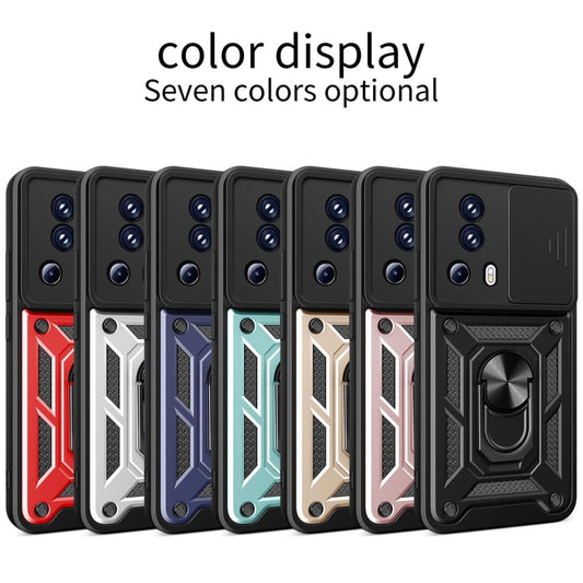 For Xiaomi Civi 2 5G / 13 Lite Sliding Camera Cover Design TPU+PC Phone Case(Black) by buy2fix