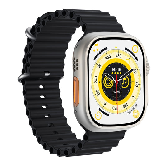 S800 Ultra Max 1.96 inch TFT Screen Smart Watch, Support Heart Rate / Blood Pressure Monitoring(Black) by buy2fix