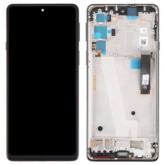 Original LCD Screen For Motorola Moto Edge 20 Digitizer Full Assembly With Frame by buy2fix