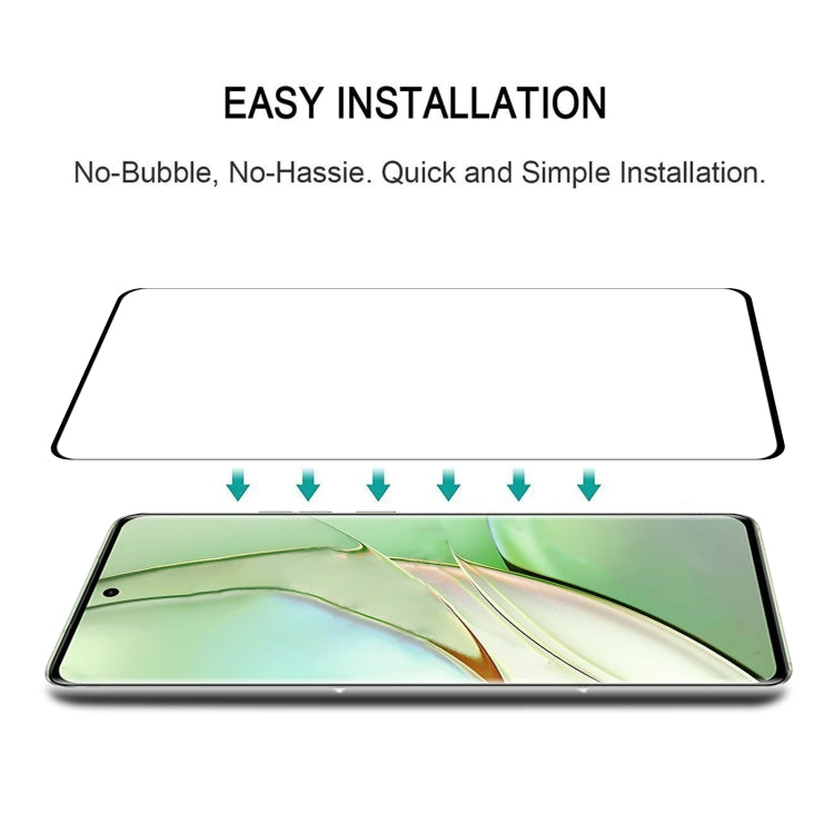 For Motorola Edge 40 3D Curved Edge Full Screen Tempered Glass Film by buy2fix