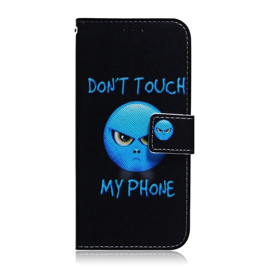 For Xiaomi Redmi 12C / 11A Coloured Drawing Flip Leather Phone Case(Anger) by buy2fix