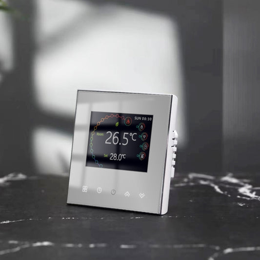 BHT-2002GALM 220V Smart Home Heating Thermostat Water Heating WiFi Thermostat(White) by buy2fix