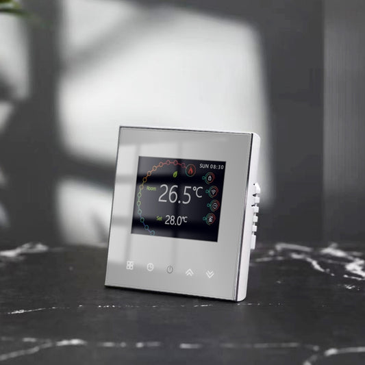 BHT-2002GCLM 220V Smart Home Heating Thermostat Boiler Heating WiFi Thermostat(White) by buy2fix