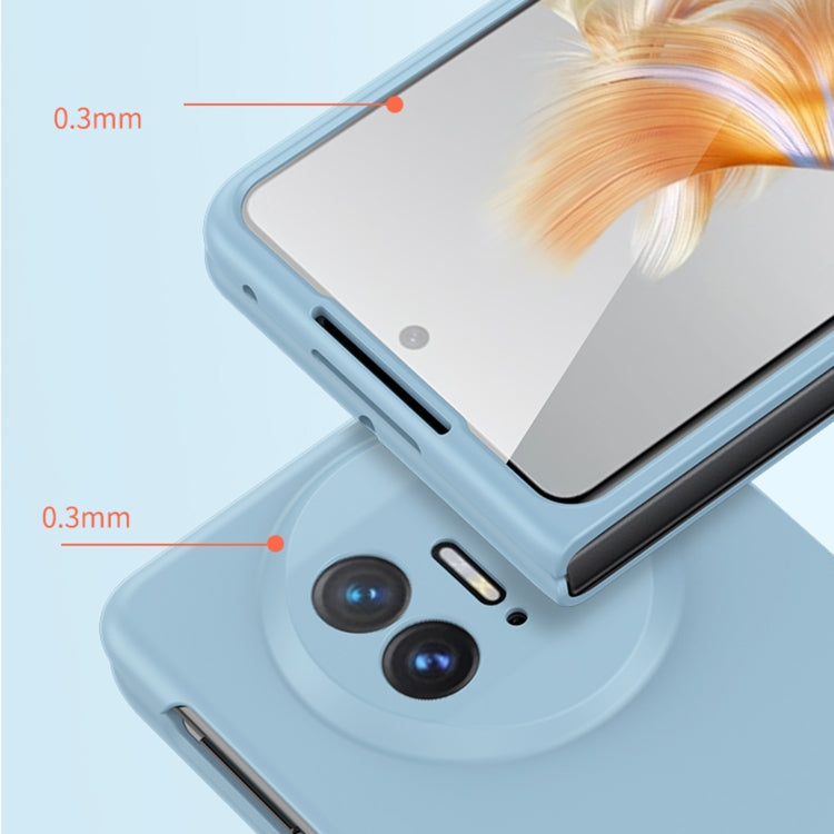 For Huawei Mate X3 Skin-feel Shockproof Full Coverage Phone Case(Yellow) by buy2fix