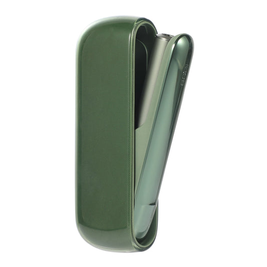 For IQOS ILUMA TPU Electronic Cigarette Protective Case Charging Compartment(Transparent Green) by buy2fix
