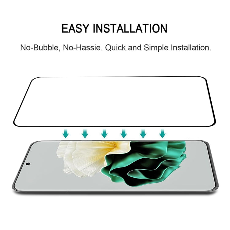 For Huawei P60 / P60 Pro / P60 Art 25pcs Edge Glue 3D Curved Edge Full Screen Tempered Glass Film by buy2fix