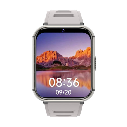 Q668 1.99 inch Screen 4G Smart Watch Android 9.0, Specification:4GB+64GB(Silver) by buy2fix