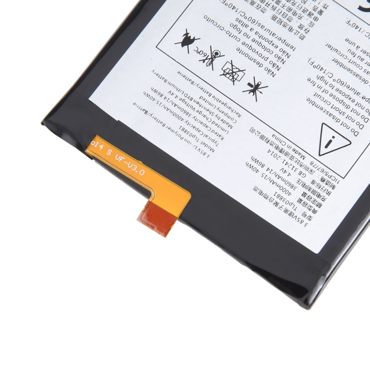 For Alcatel 3v 2019 5032w 4000mAh Battery Replacement tlp038b1 by buy2fix