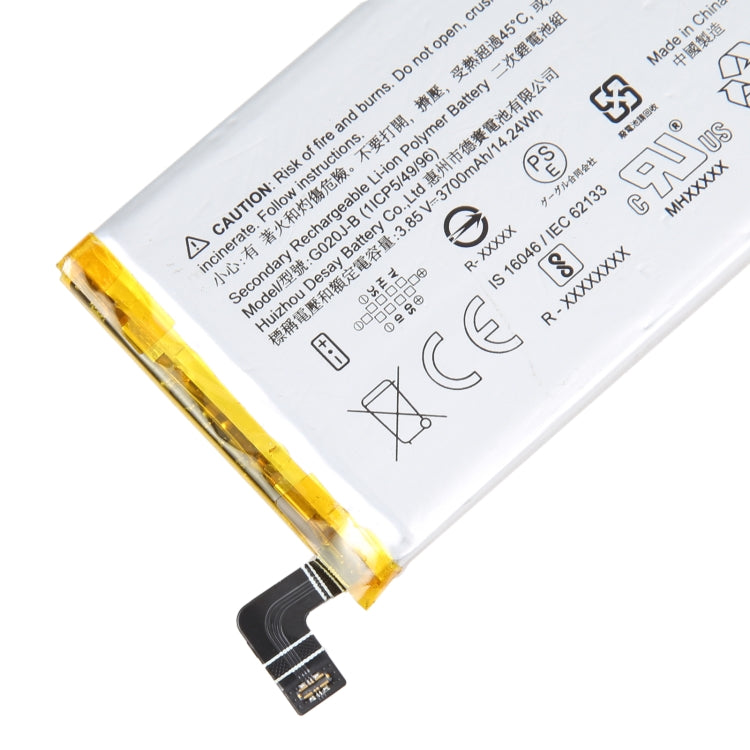 For Google Pixel 4 XL 3700mAh Battery Replacement G020J-B by buy2fix