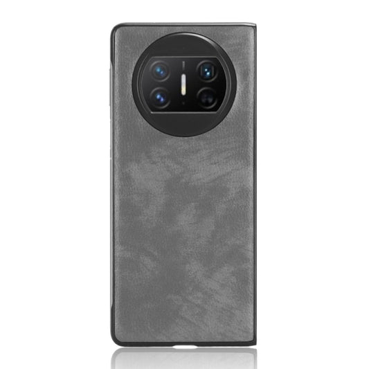 For Huawei Mate X3 Litchi Texture Phone Case(Grey) by buy2fix