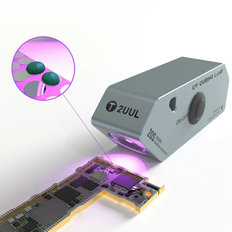 2UUL SC05 Portable High Power Green Oil Glue UV Curing Lamp by 2UUL