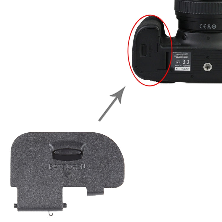 For Canon EOS 6D OEM Battery Compartment Cover by buy2fix
