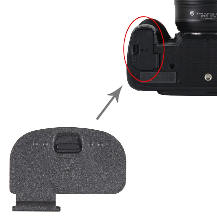 For Nikon D600 / D610 /D7000 / D7100 / D7200 OEM Battery Compartment Cover by buy2fix