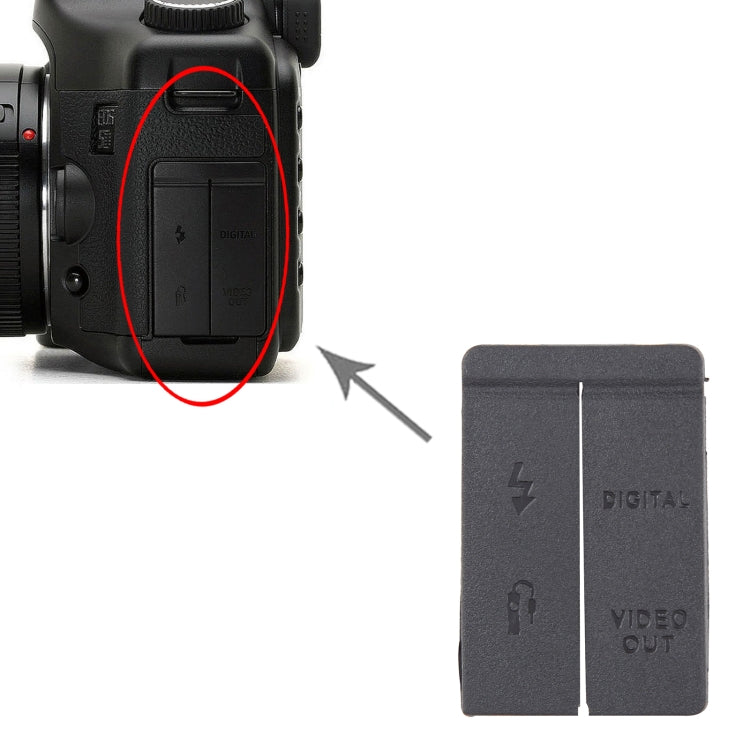 For Canon EOS 5D OEM USB Cover Cap by buy2fix