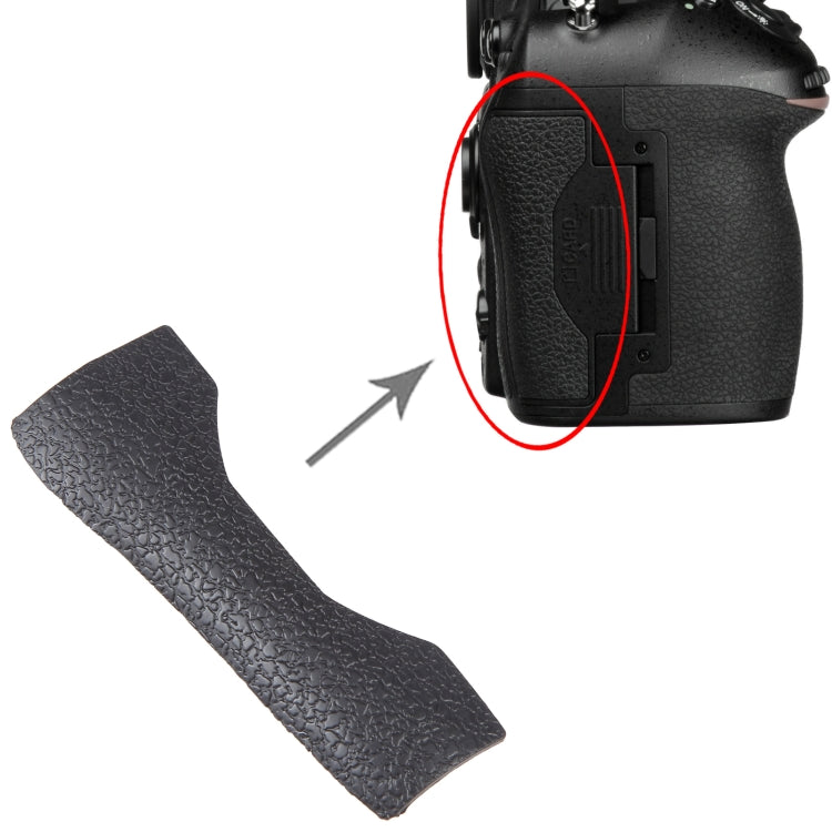 For Nikon D810 OEM CF Card Slot Cover Protective Leather by buy2fix
