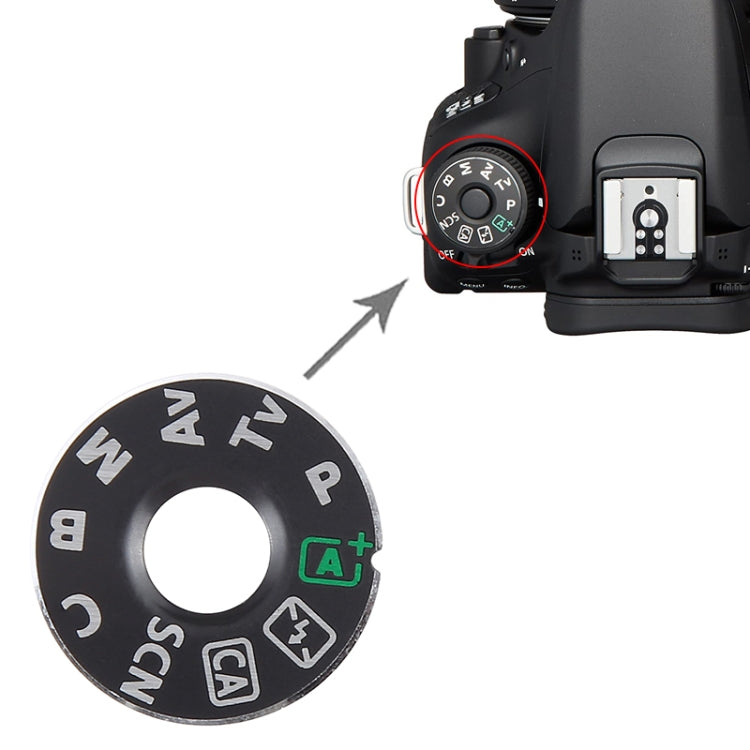 For Canon EOS 4D / EOS 70D OEM Mode Dial Iron Pad by buy2fix