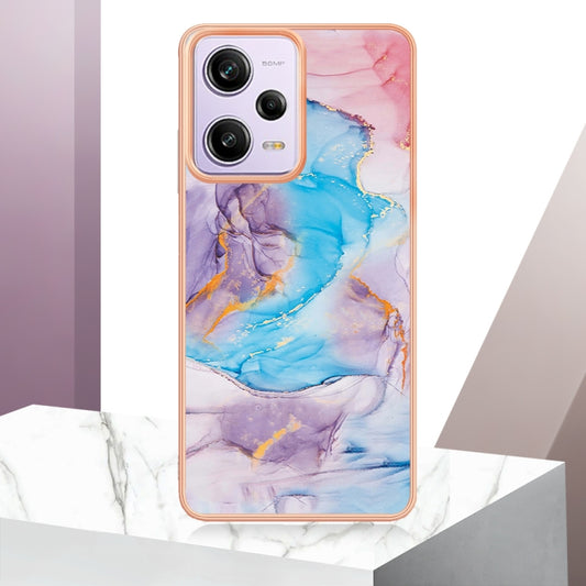 Electroplating IMD TPU Phone Case For Xiaomi Redmi Note 12 Pro 5G Global/Note 12 Pro 5G China/Poco X5 Pro 5G/Note 12 Pro Speed(Blue Marble) by buy2fix