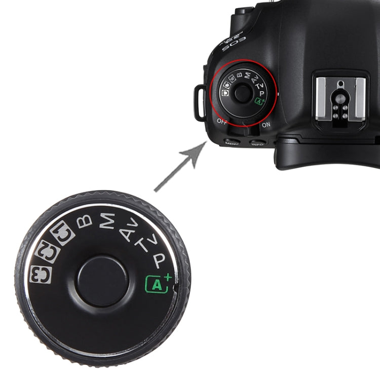 For Canon EOS 5D Mark III Original Mode Dial by buy2fix