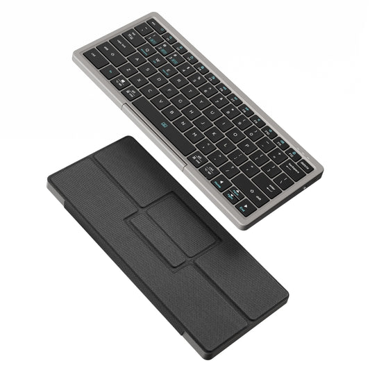 DUX DUCIS OK Series V1 Universal Tablet Bluetooth Keyboard Leather Case with Touchpad(Black) by DUX DUCIS