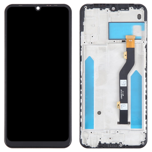 OLED LCD Screen For Tecno Phantom 9 AB7 Digitizer Full Assembly With Frame by buy2fix
