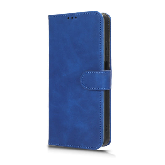 For Infinix Hot 30 Play Skin Feel Magnetic Flip Leather Phone Case(Blue) by buy2fix