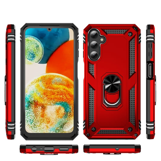 For Samsung Galaxy A24 4G Shockproof TPU + PC Phone Case(Red) by buy2fix