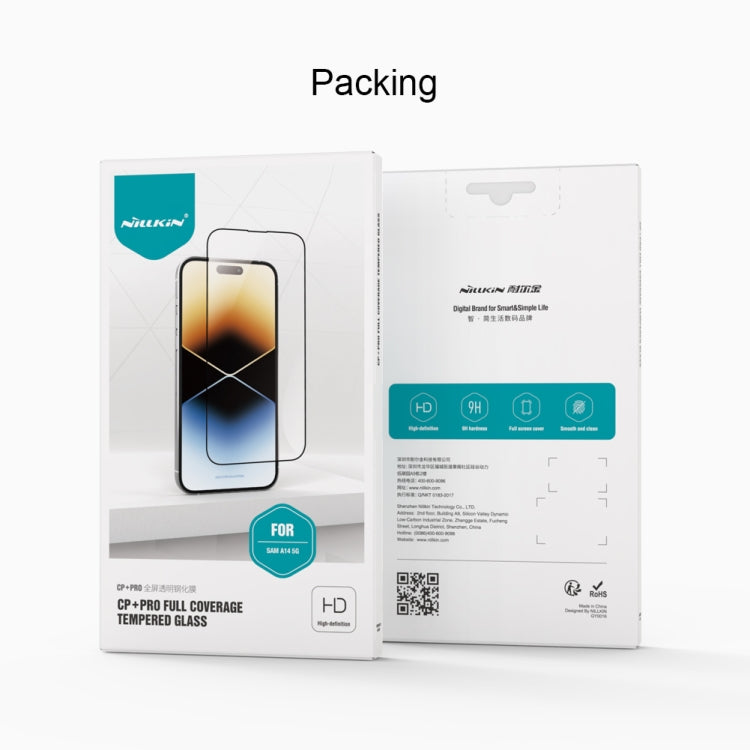 For Samsung Galaxy A14 5G NILLKIN CP+Pro 9H Explosion-proof Tempered Glass Film by NILLKIN