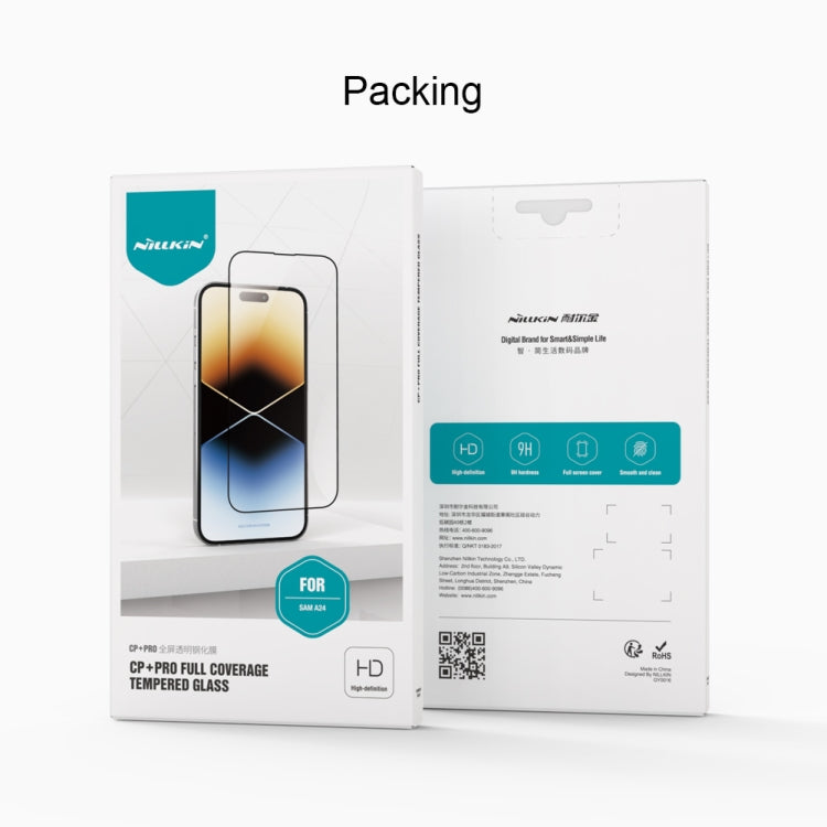 For Samsung Galaxy A24 NILLKIN CP+Pro 9H Explosion-proof Tempered Glass Film by NILLKIN