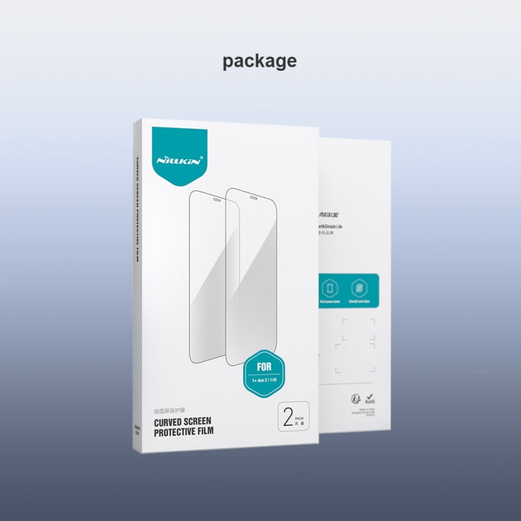 For OnePlus Ace 2 / 11R NILLKIN Impact Resistant CurvedSurface Film by NILLKIN