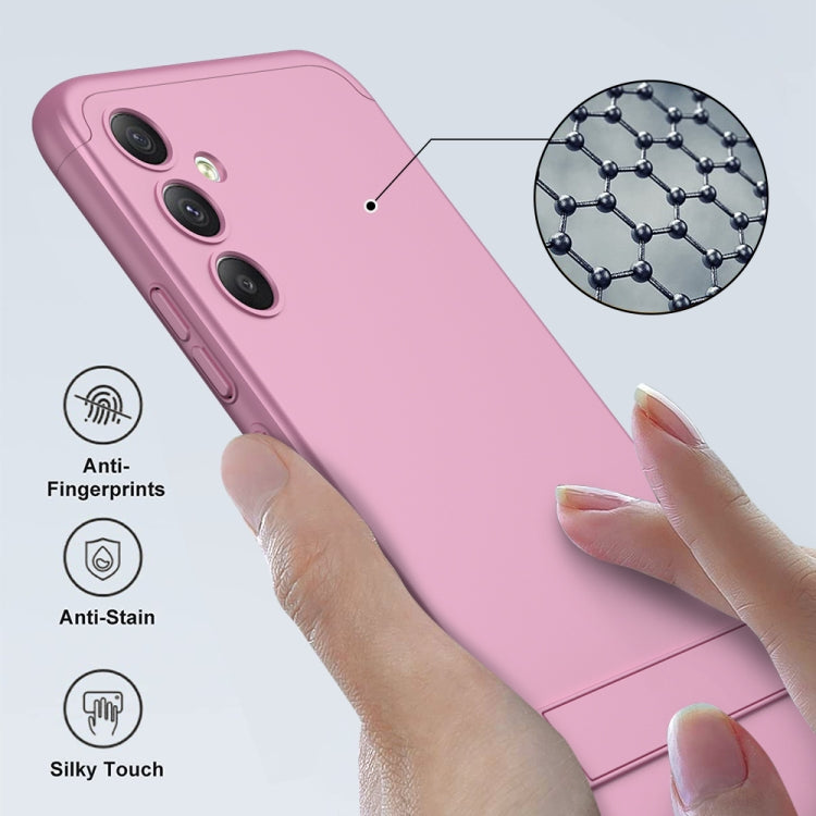For Samsung Galaxy A34 5G GKK Three Stage Splicing Full Coverage PC Phone Case(Rose Gold) by GKK