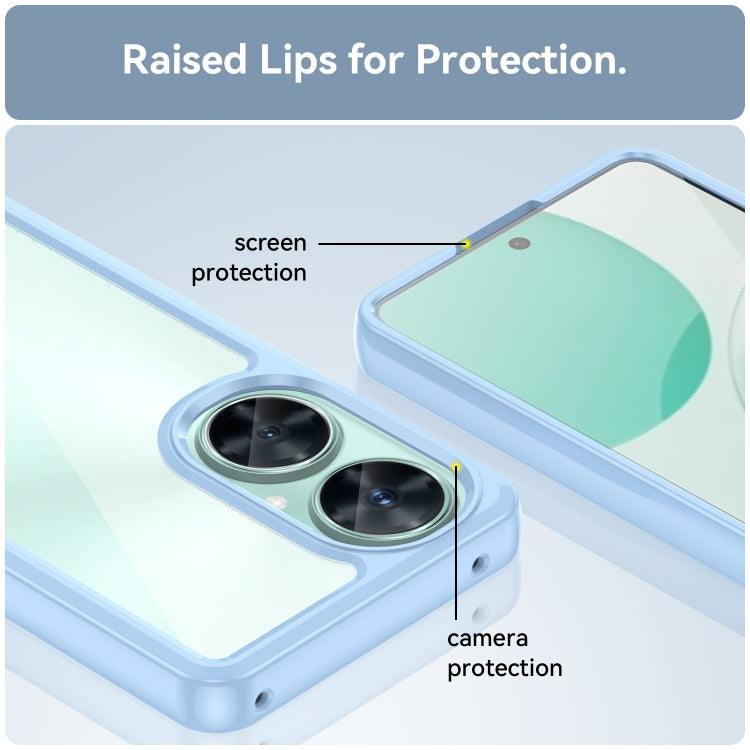 For Huawei Nova 11i Colorful Series Acrylic + TPU Phone Case(Blue) by buy2fix