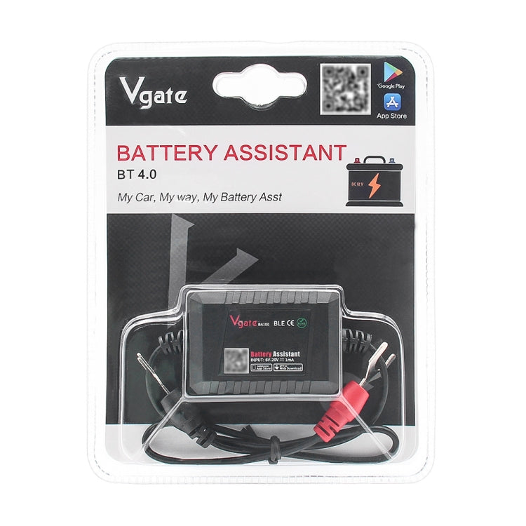 Vgate BA100 Car 12V Bluetooth 4.0 Battery Assistant Analyzer Tester by Vgate